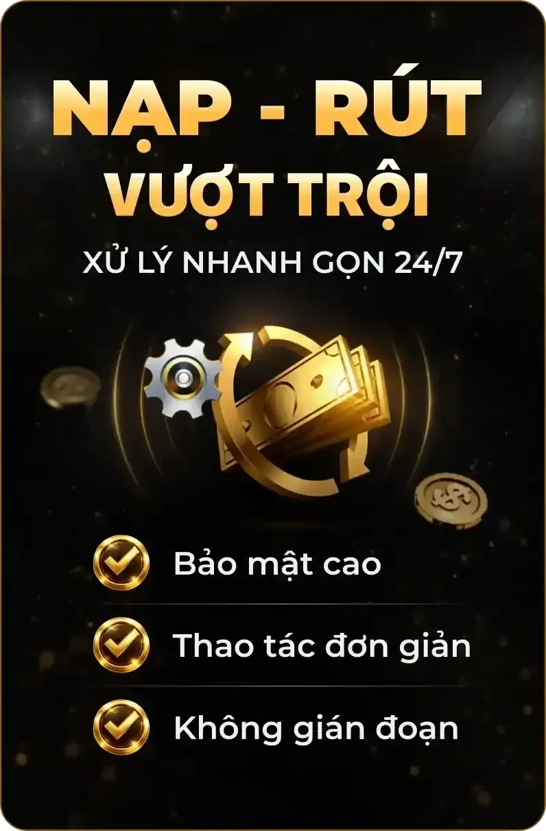 Nạp rút GO88 nhanh chóng